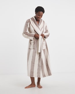 Chelsea Peers Fleece Hooded Dressing Gown