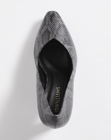 Heeled Court Shoe - Extra Wide Fit (EEE)