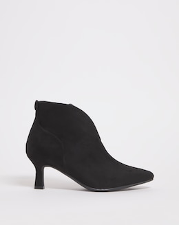 Candy Kitten Heel Shoe Boot - Wide Fit (E)
