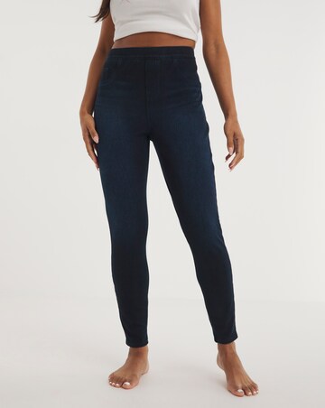 Spanx Medium Control Jean-ish Ankle Leggings Twilight