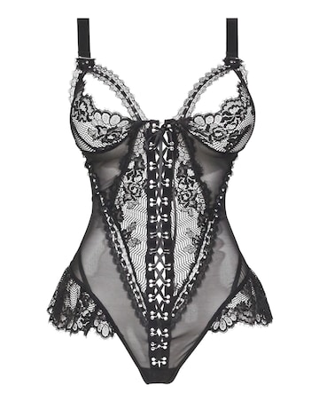 Ann Summers Bridgette Teddy Black