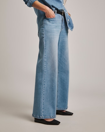 Anthology Light Blue Wide Leg Jeans