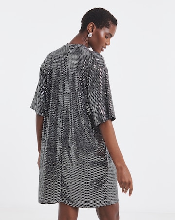Sparkle T-shirt Dress