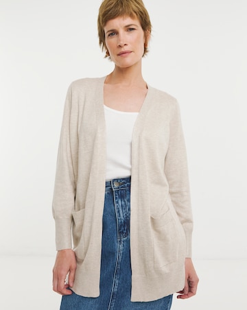 Longline Edge To Edge Cardigan