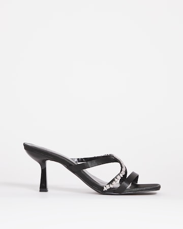 Joanna Hope Diamante Crossover Heel - Extra Wide Fit (EEE)