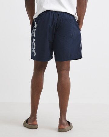 Jack & Jones Maui Logo Swim Short - Navy