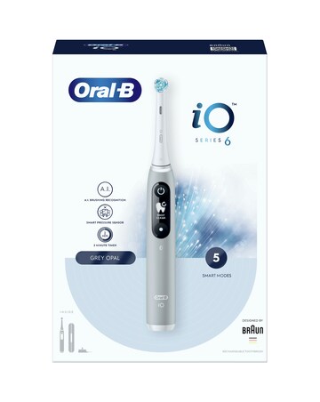 Oral-B iO6 Grey Opal Electric Toothbrush