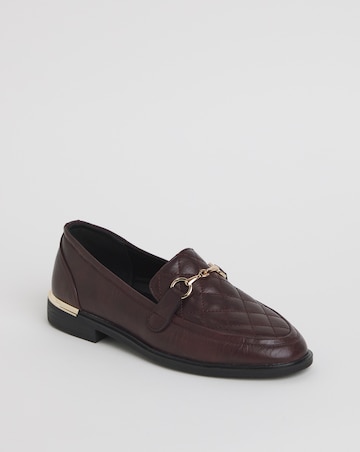 Cushion Walk Quilted Loafers Wide E Fit