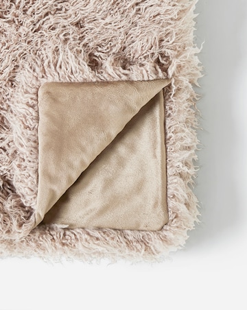 Mongolian Faux Fur Throw