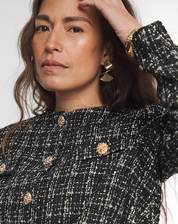 Joanna Hope Boucle Bomber Jacket