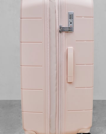 Rock Pixel Medium Suitcase - Pastel Pink