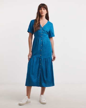 Easy Button Through Dress