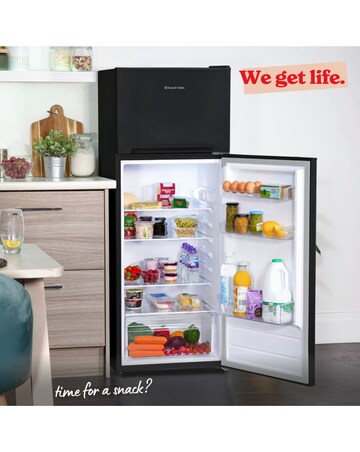 Russell Hobbs RH144TMFF541E1B Frost-Free Fridge Freezer - Black
