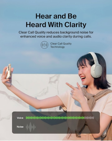 Belkin SoundForm Surround Wireless Over-Ear Headphones - Sand