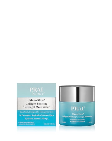 PRAI MenoGlow Collagen Boosting Cremegel Moisturiser - 50ml