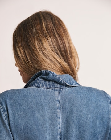 Anthology Mid Blue Lyocell Denim Jumpsuit