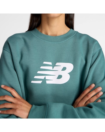 New Balance Sport Fleece Logo Crew