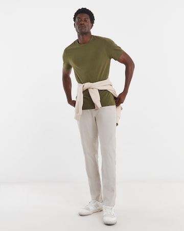 5 Pack Pure Cotton Crew Neck T-Shirts Long