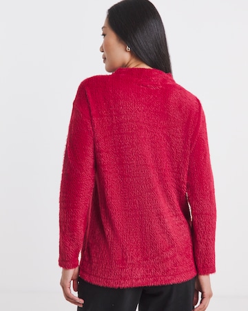 Brushed Soft Touch Longline Top