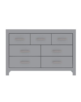 Dakota 3 Over 4 Drawer Chest