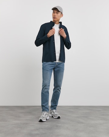 Voi Long Sleeve Oxford Shirt Long Length