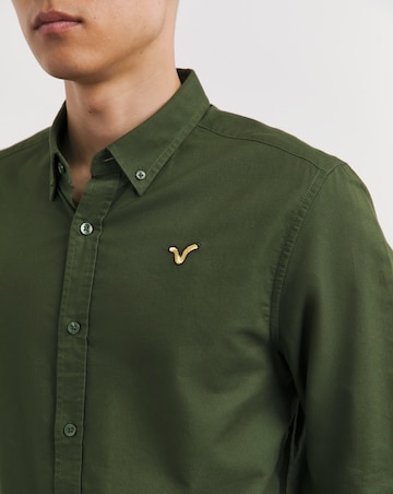 Voi Long Sleeve Oxford Shirt Long Length