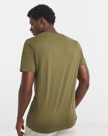 5 Pack Pure Cotton Crew Neck T-Shirts Long