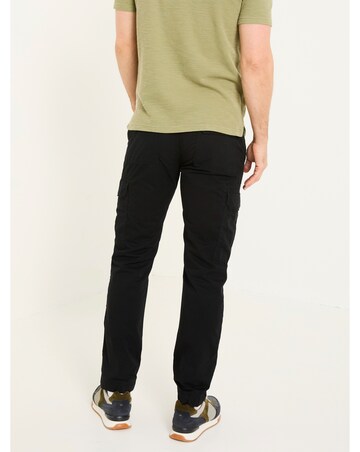FatFace Bude Cargo Trousers - Washed Black