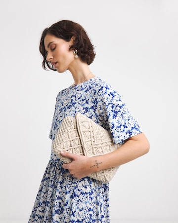 Soft Touch Half Sleeve Smock Dress