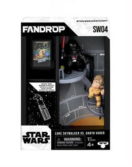 FanDrop Star Wars W1 Figure 2pk Luke Skywalker vs Darth Vader