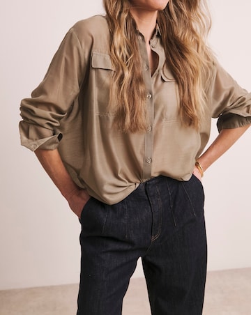 Anthology Indigo Wide Leg Jeans