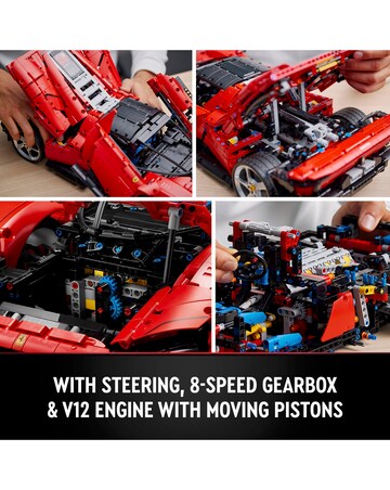LEGO Technic Ferrari Daytona SP3 Model Race Car Set 42143