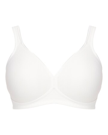 Triumph Modern Soft Cotton Non Wired Bra White