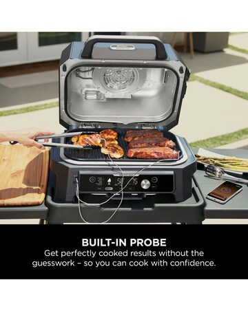 Ninja Woodfire OG901UK Pro Connect XL Electric BBQ Grill and Smoker
