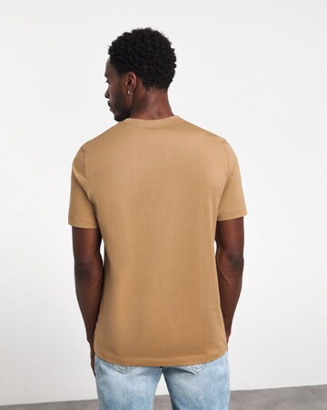BOSS Shadow Beige T-shirt Logo