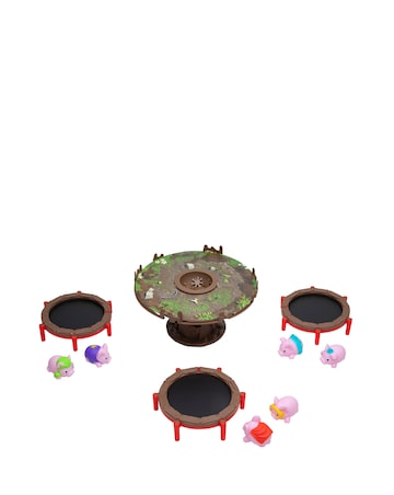 Pigs on Trampolines