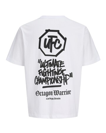 Jack & Jones UFC Back Graphic T-Shirt - White