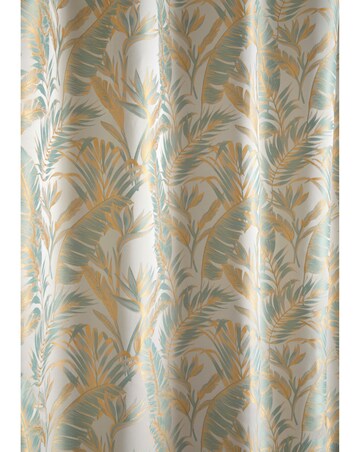 Laurence Llewelyn Bowen Paradise Palm Jacquard Eyelet Curtain