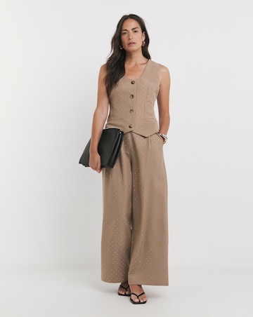Hotfix Button Through Waistcoat