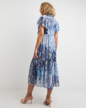 Jo by Joanna Hope Tie Dye Print Dress