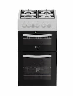 Indesit ITG5GMW 50cm Gas Twin Cooker - White