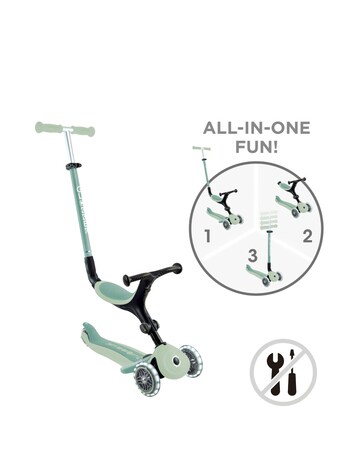 Globber Go Up Active Eco Ride On/Scooter - Pistachio