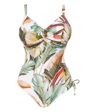 Fantasie Kinabalu Twist Front Adjustable Leg Wired Swimsuit