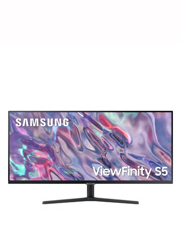 Samsung 34in ViewFinity S34C UltraWide Quad HD 100Hz Monitor with AMD FreeSync