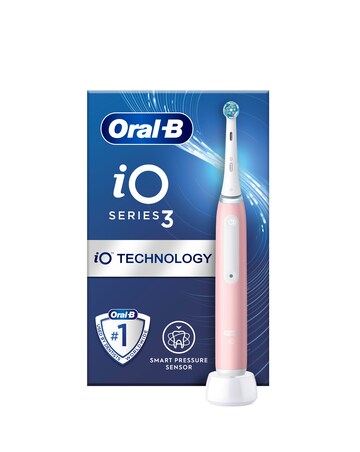Oral-B iO3 Blush Pink Electric Toothbrush