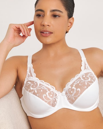 Playtex Flower Elegance Embroidered Wired Bra