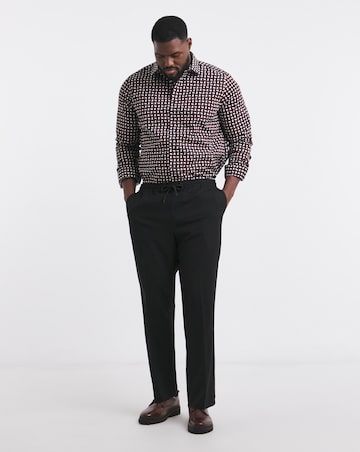 Jacamo Premium Formal Geo Print Shirt