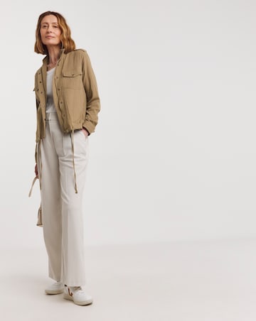 Truffle Textured Utility Jacket