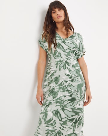 Great Value Soft Touch Midi T-Shirt Dress