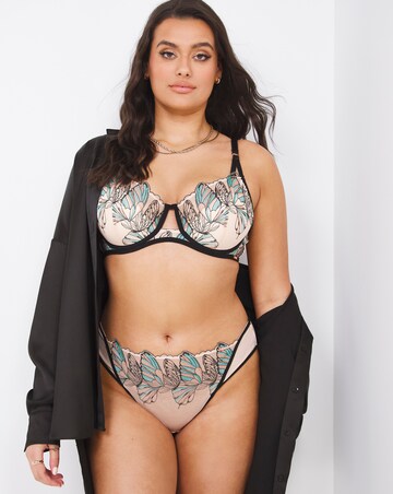 Figleaves Curve Butterfly Balcony Underwired Padded Bra B-F